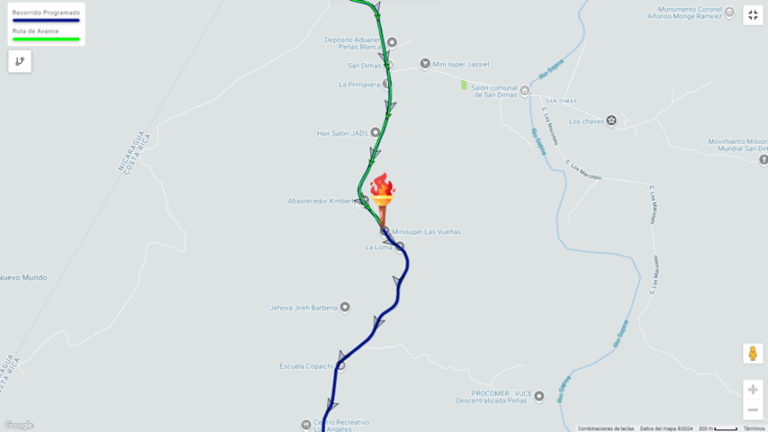 Recorrido de la Antorcha de la Independencia puede seguirse por internet