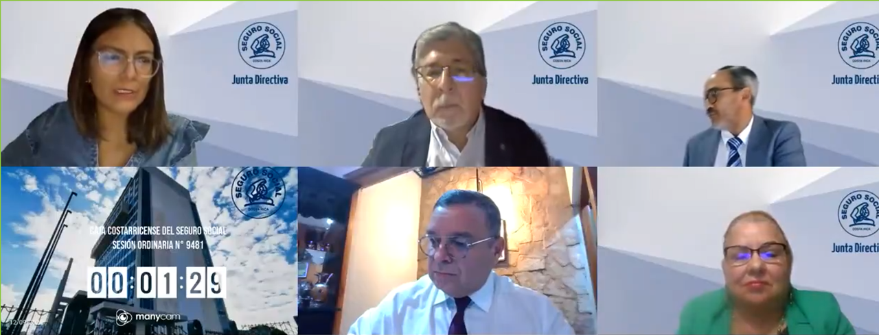 Imagen principal del artículo: Junta Directiva de la Caja sesionó de forma privada sin directivos detenidos