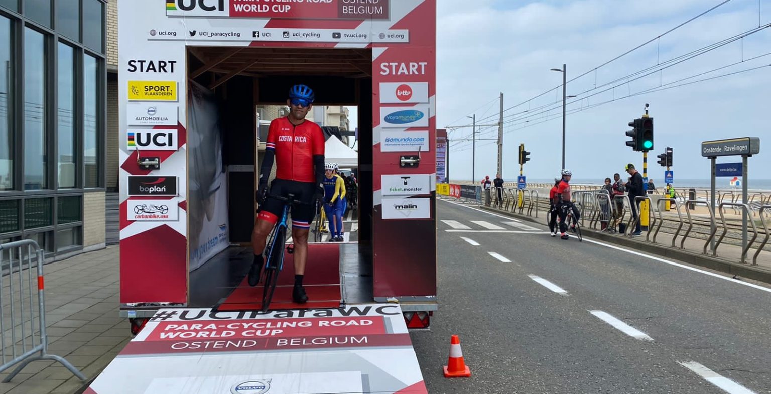 Imagen principal del artículo: Tico Henry Raabe se ubica sexto en la contrarreloj del Mundial de Paraciclismo Suiza 2024