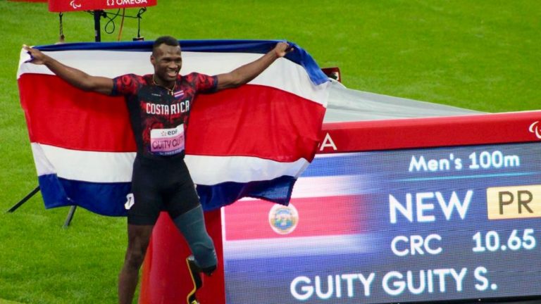 Sherman Güity gana oro e impone nuevo récord paralímpico en París 2024