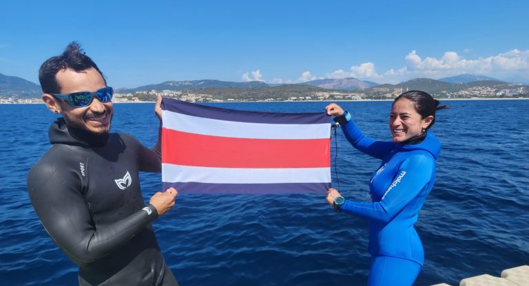 Por primera vez en la historia, Costa Rica participa en un Mundial de Buceo en Profundidad