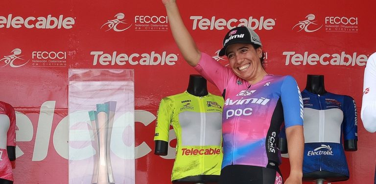 Joven ciclista sancarleña Diandra Ramírez gana la categoría U-23 de la Vuelta a Costa Rica 2024