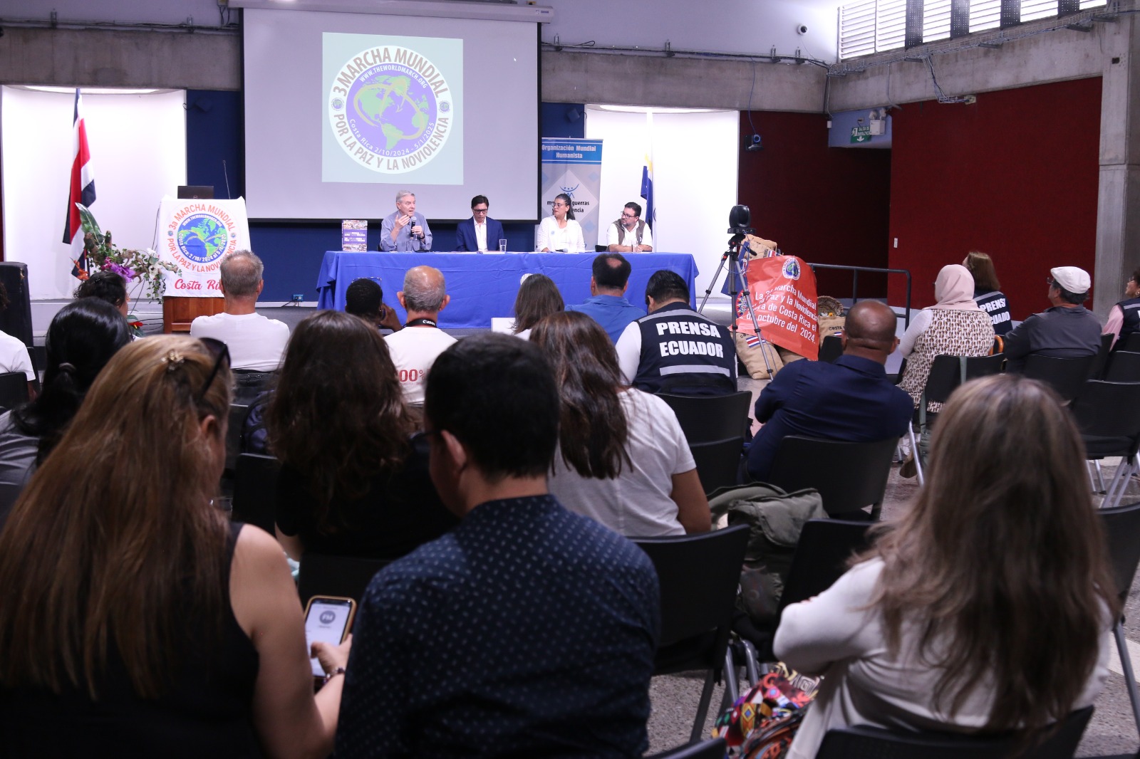 Imagen principal del artículo: Marcha Mundial por la Paz y no Violencia inicia este 2 de octubre en Costa Rica y recorrerá cinco continentes