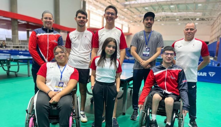 Selección nacional de para tenis de mesa gana tres medallas individuales en el Abierto Paralímpico de Brasil 2024