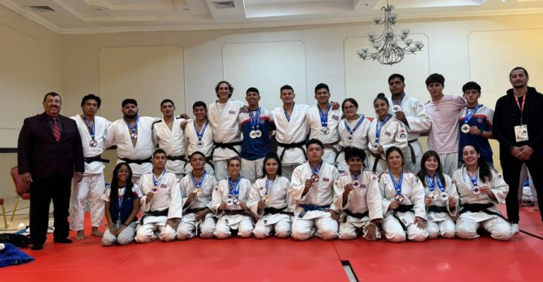 Costa Rica brilla con 36 medallas en competencias internacionales de judo en Panamá