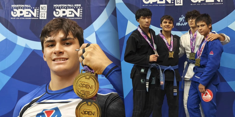 Atleta tico de jiu-jitsu Kenneth Ureña gana tres medallas de oro en Abierto Internacional de Houston 2024