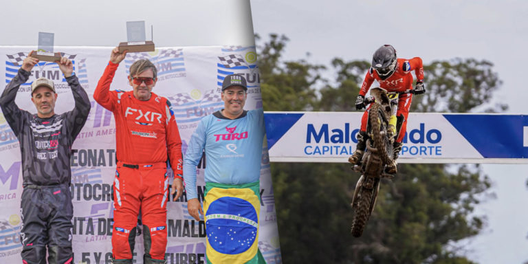 Piloto tico Adrián Robert se proclama campeón latinoamericano de motocross en Uruguay