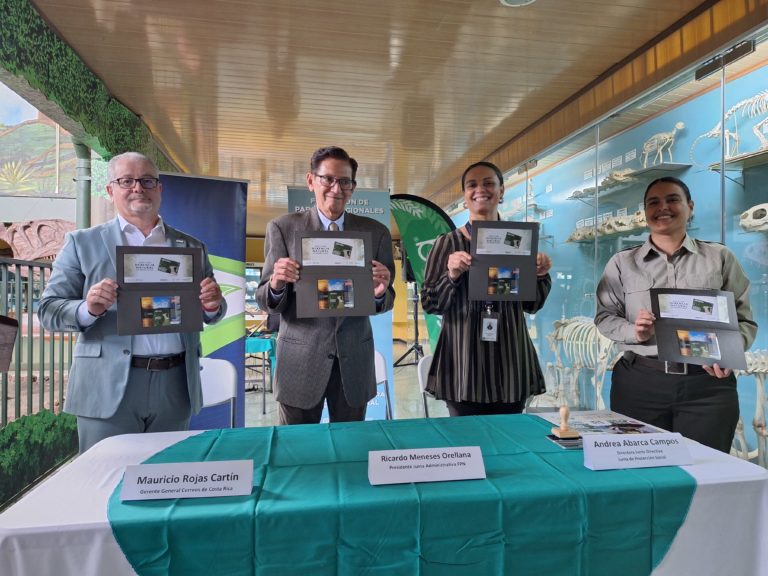 Colección postal destaca la labor de las áreas silvestres protegidas de Costa Rica