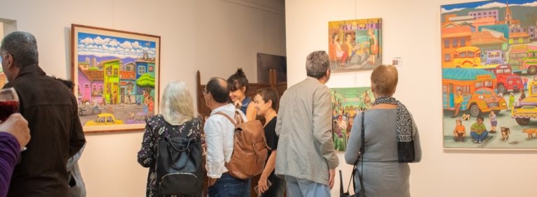Pintor José Alejandro Herrera presenta exposición en la Galería Valanti