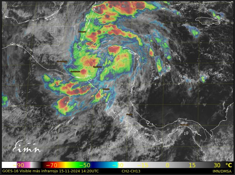 Lluvias de noviembre rompen récords históricos en sectores de Guanacaste y Puntarenas