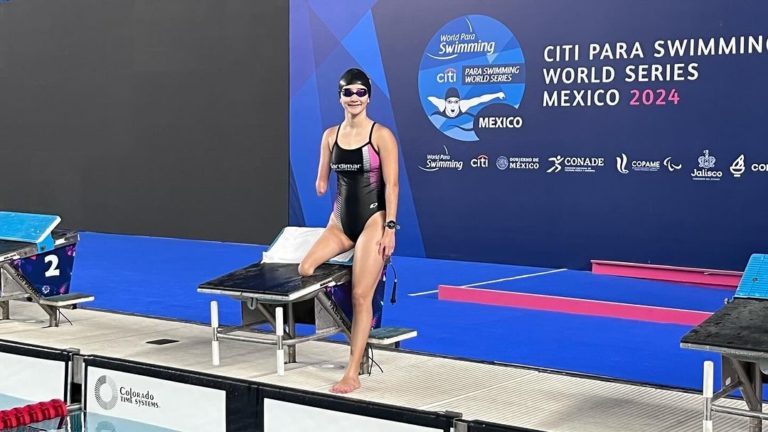 Turrialbeña Ariana Coto conquista dos medallas en la Serie Mundial de Paranatación en México