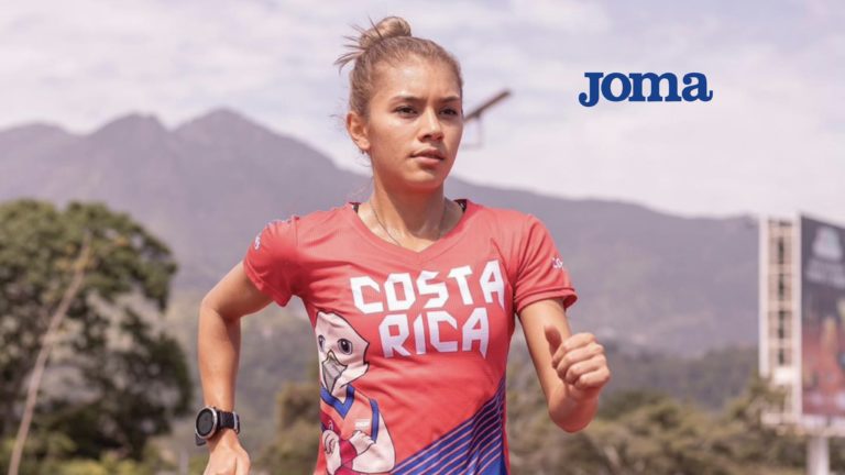 Noelia Vargas firma en España un contrato de patrocinio con la casa matriz de Joma