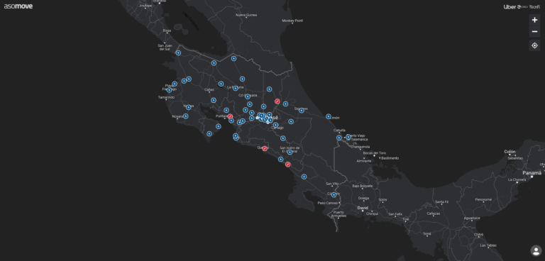 Asomove lanza mapa interactivo de cargadores rápidos para vehículos eléctricos en Costa Rica