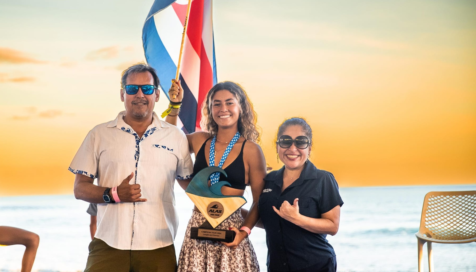 Imagen principal del artículo: Surfista guanacasteca Lía Díaz se proclama campeona del Tour Latinoamericano ALAS 2024