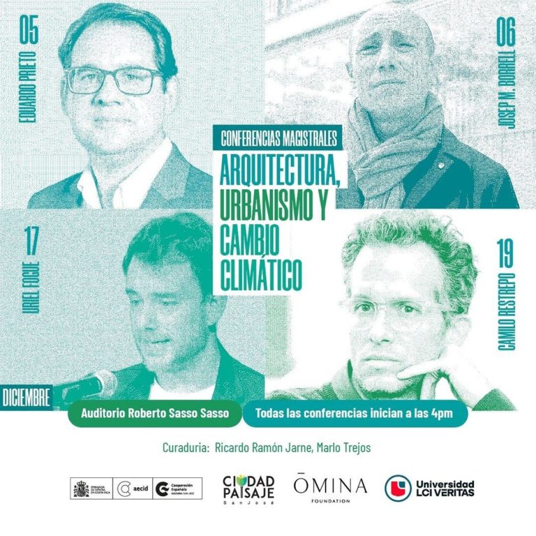 Arquitectura, urbanismo y cambio climático: conferencias magistrales en la Veritas