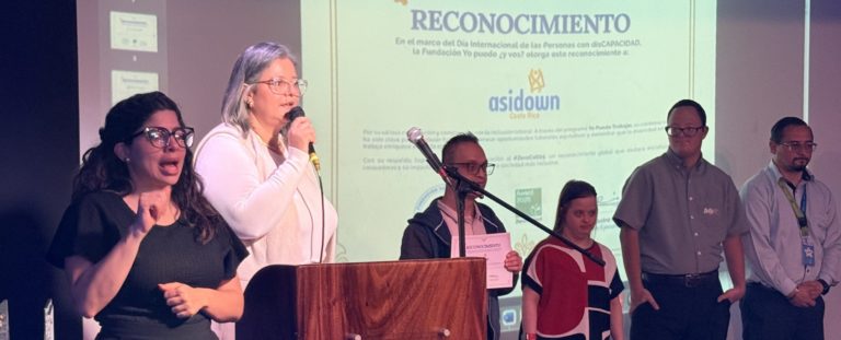 Fundación Yo puedo ¿y vos? fue galardonada con el "Premio Zero Project 2025"