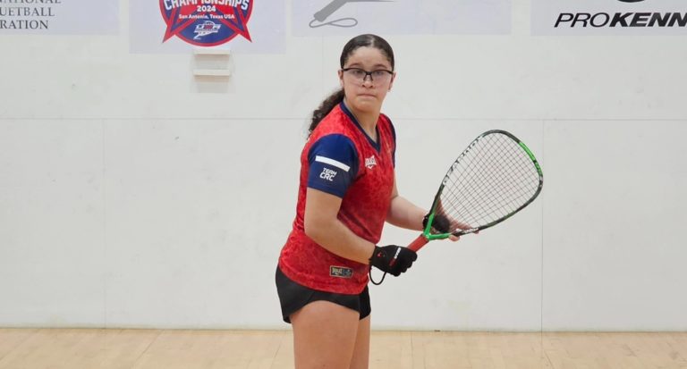 Raquetbolista tica Larissa Faeth se proclama campeona mundial juvenil en Guatemala