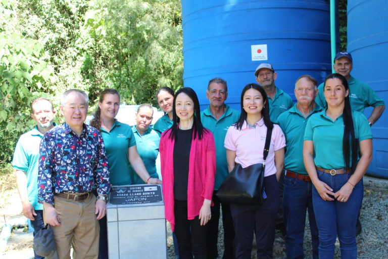 Embajada del Japón inauguró proyecto de cooperación para mejorar el Acueducto de Llano Bonito