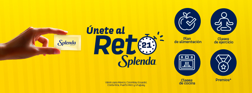 Imagen principal del artículo: Splenda® lanza “Reto 21”, la plataforma para impulsar a mejorar nuestros hábitos