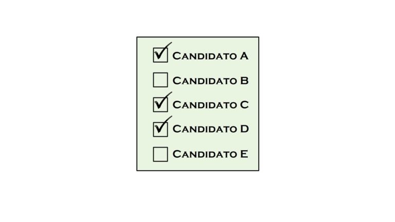El voto aprobatorio para elecciones populares