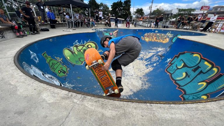 Más de 40 atletas participaron en la primera fecha del Circuito Nacional de Skateboarding