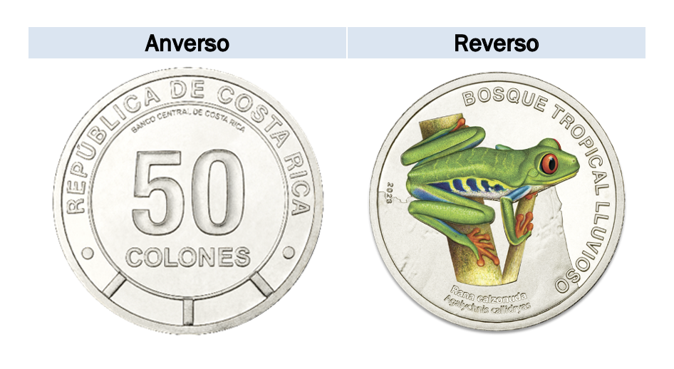 Imagen principal del artículo: BCR venderá 3 000 monedas de colección de ¢50