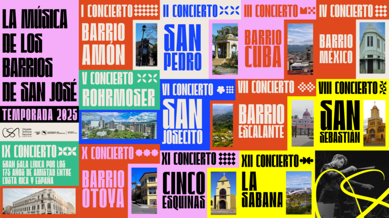Programación 2025 de la Orquesta Sinfónica Nacional
