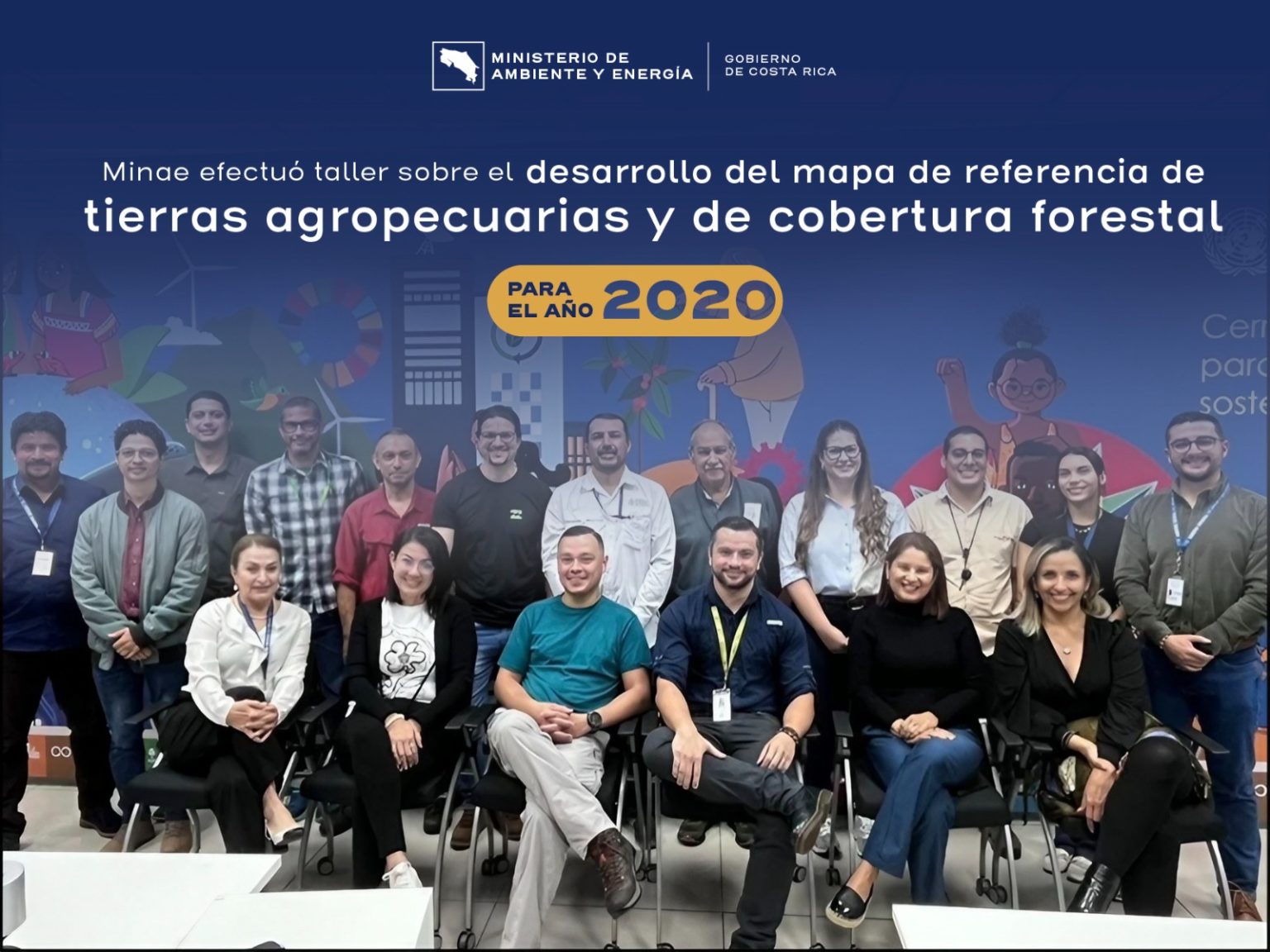 Imagen principal del artículo: Simocute efectuó taller sobre el desarrollo del mapa de referencia de tierras agropecuarias y de cobertura forestal para el año 2020