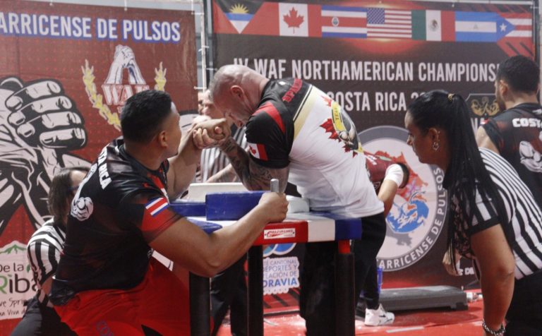 Costa Rica cosecha 87 medallas en el Campeonato Norteamericano de Lucha de Brazos