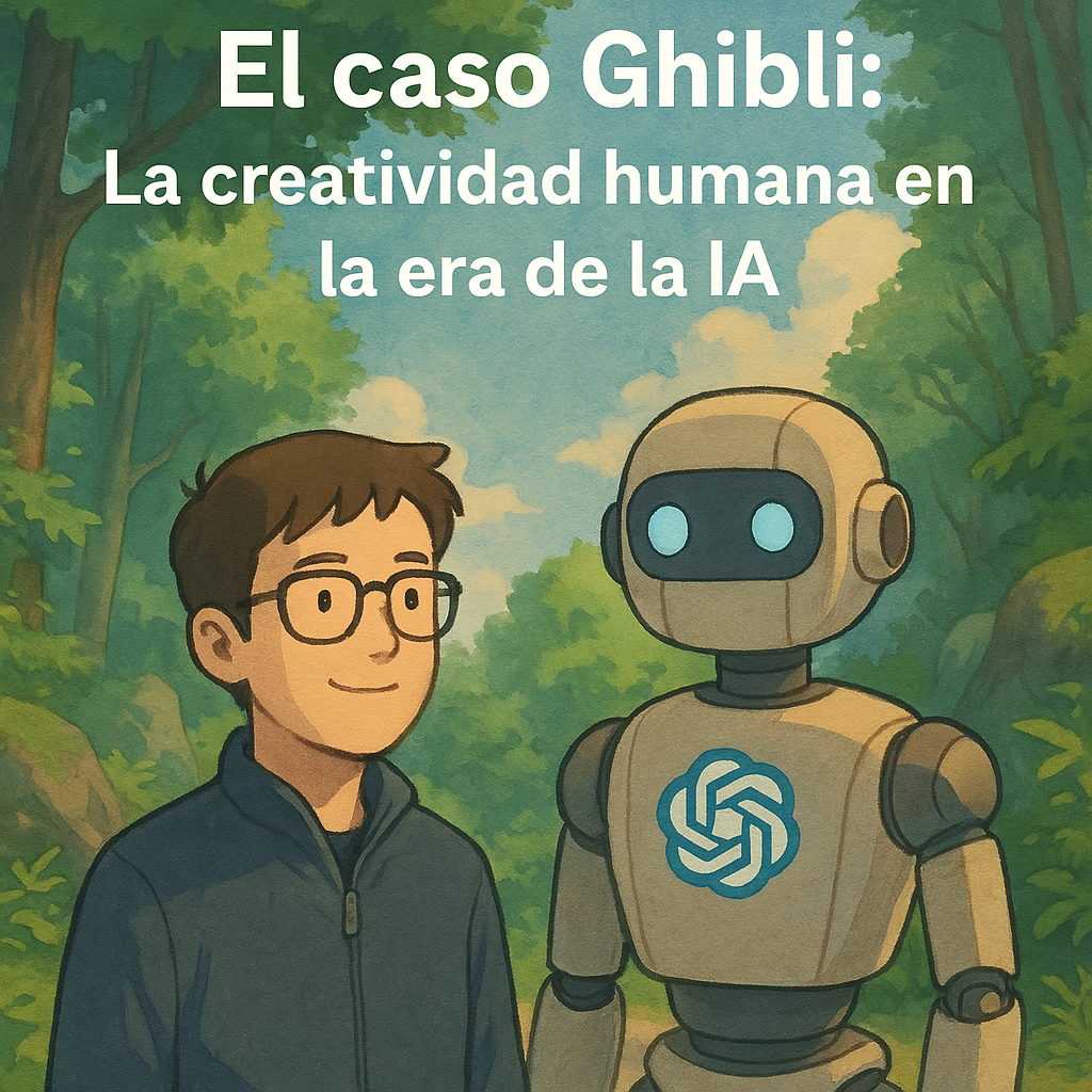 Imagen principal del artículo: El caso Ghibli: La creatividad humana en la era de la IA