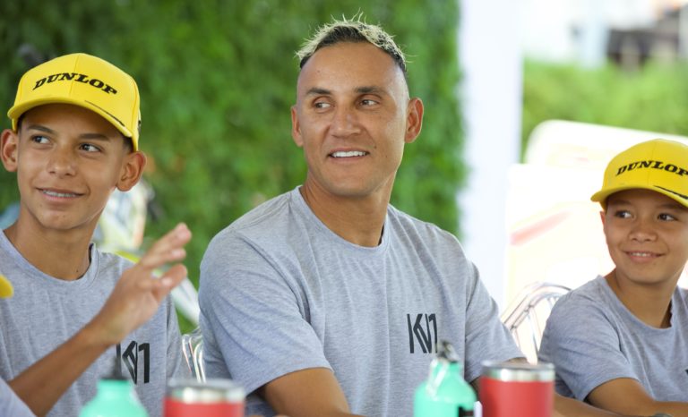 Keylor Navas presenta oficialmente su equipo de motocross KN1: "Quiero devolverle algo a la juventud de Costa Rica"