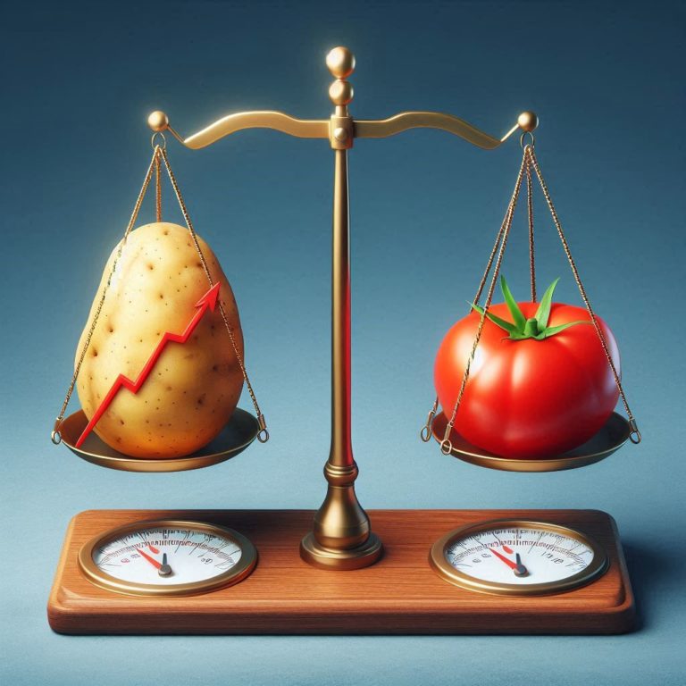 INEC: El precio de la papa sigue en aumento, mientras que el del tomate registra una disminución