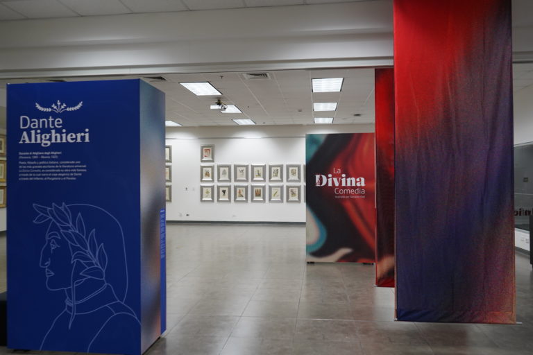 Dante Alighieri cobra vida en San José con lectura y exposición de Dalí