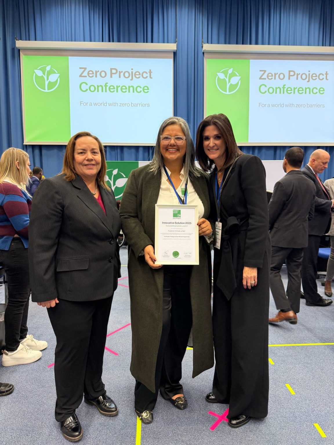 Imagen principal del artículo: Fundación Yo puedo ¿y vos? recibe Premio Zero Project 2025 por su compromiso con la inclusión laboral de personas con discapacidad