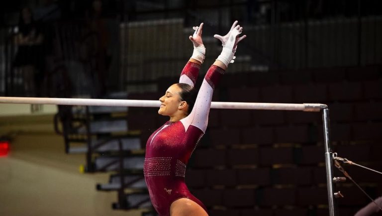 Gimnasta tica Luciana Alvarado clasifica al Torneo Regional de la NCAA 2025 en Alabama