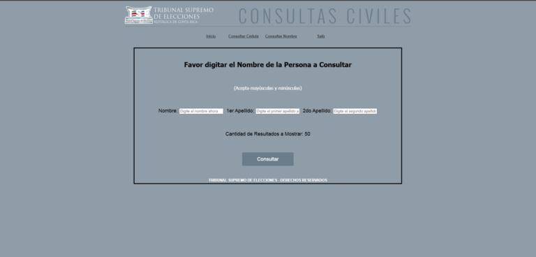 PLP propone eliminar consulta pública de nombres y números de cédula del TSE