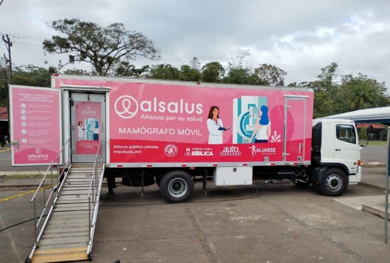 Unidad móvil de Alsalus llevará mamografías gratuitas a Jicaral y las Islas del Golfo de Nicoya