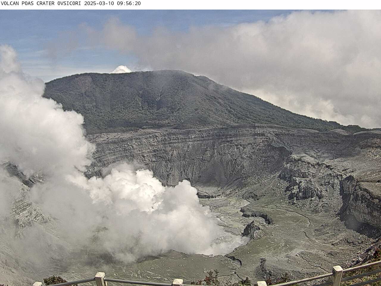 Imagen principal del artículo: Minae cierra el acceso al volcán Poás debido a sus múltiples erupciones