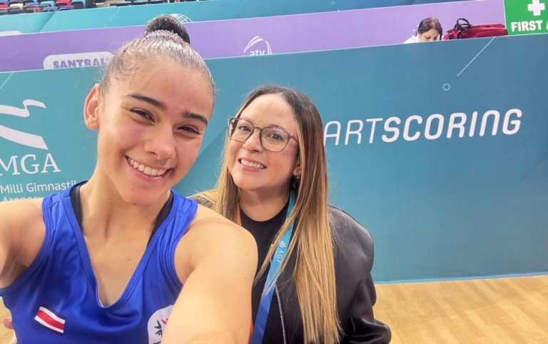 Por primera vez en la historia, Costa Rica tiene una representante en la Copa Mundial de Gimnasia Rítmica