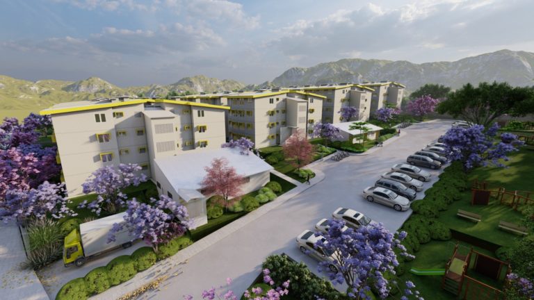 BANHVI financia viviendas de interés social con Bandera Azul Ecológica en beneficio de 348 familias