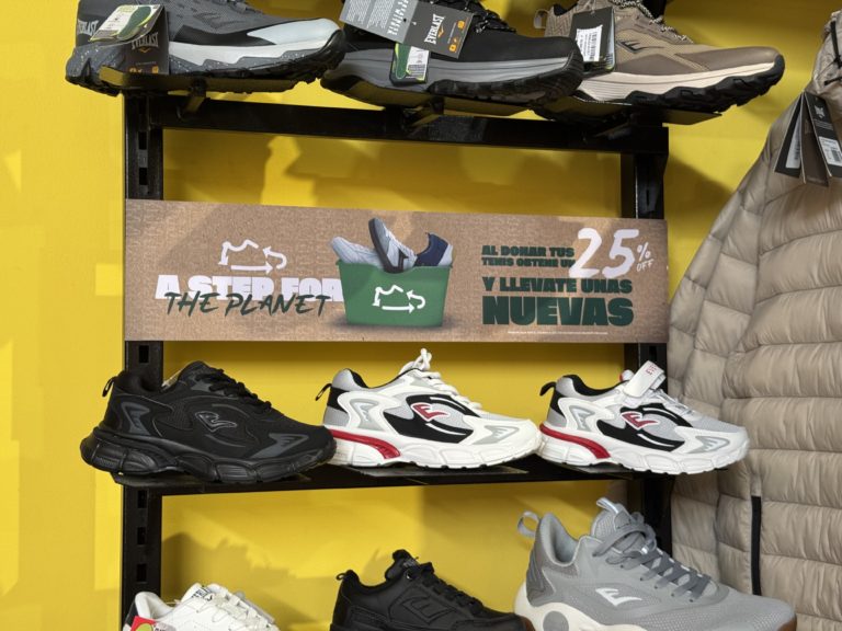 Campaña busca fomentar reutilización y reciclaje de tenis