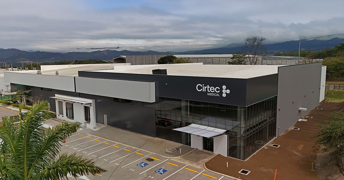 Imagen principal del artículo: Cirtec Medical expande su operación en Costa Rica para responder al aumento de la demanda del sector