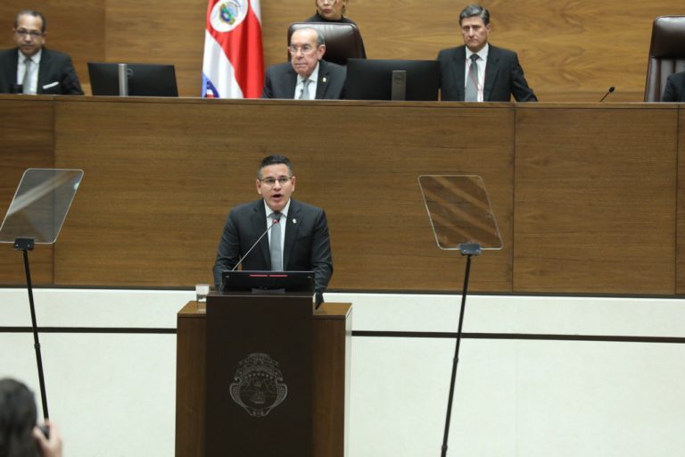 Fabricio Alvarado llama a la Asamblea a cambiar el rumbo con diálogo y mano dura contra el crimen