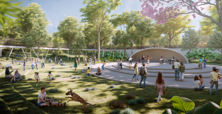 Presentan plan maestro para transformar y embellecer el Parque Metropolitano de La Sabana