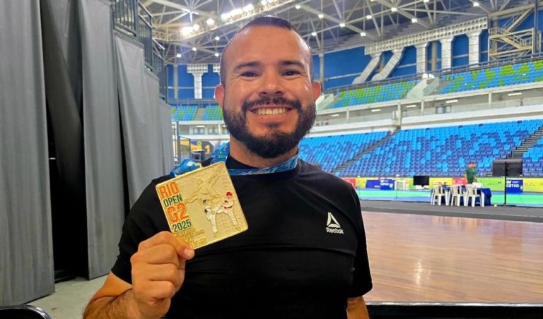 Parataekwondista tico Andrés Molina conquista el oro en Brasil y se mete en el Top 10 del ranking mundial