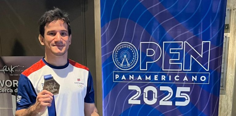 Judoca tico Sebastián Sancho conquista bronce en el Open Panamericano de Guayaquil 2025