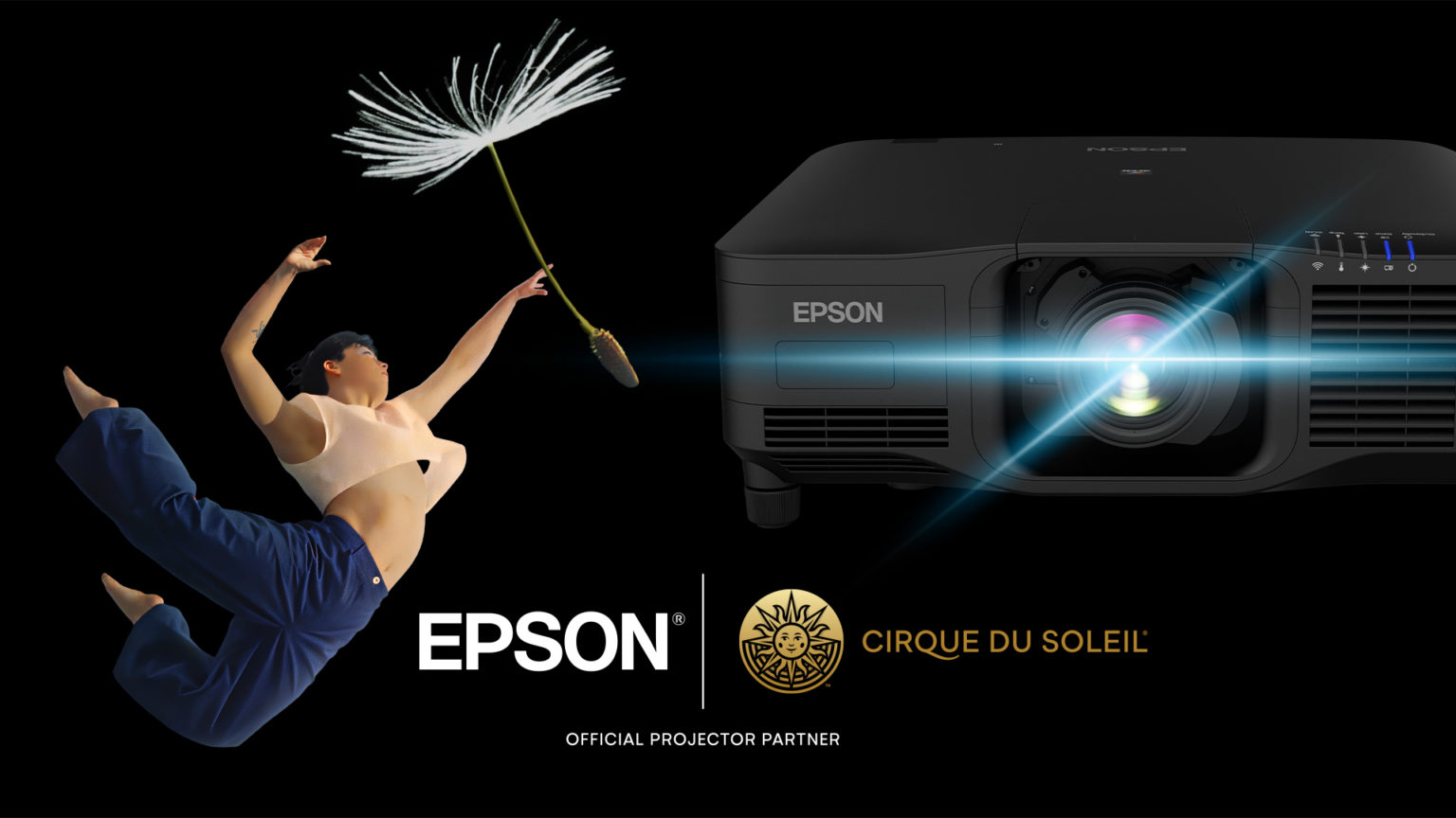 Imagen principal del artículo: Epson impulsa el debut europeo del Cirque du Soleil como socio oficial de proyectores
