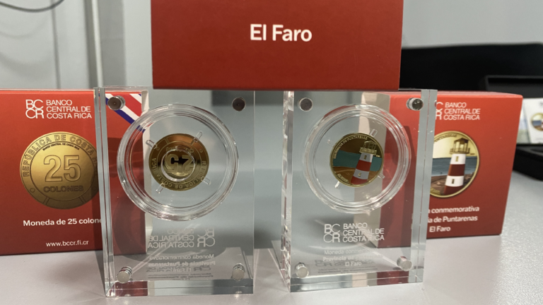 BN venderá moneda coleccionable de ₡25 alusiva al Faro de Puntarenas a partir del miércoles 25 de junio