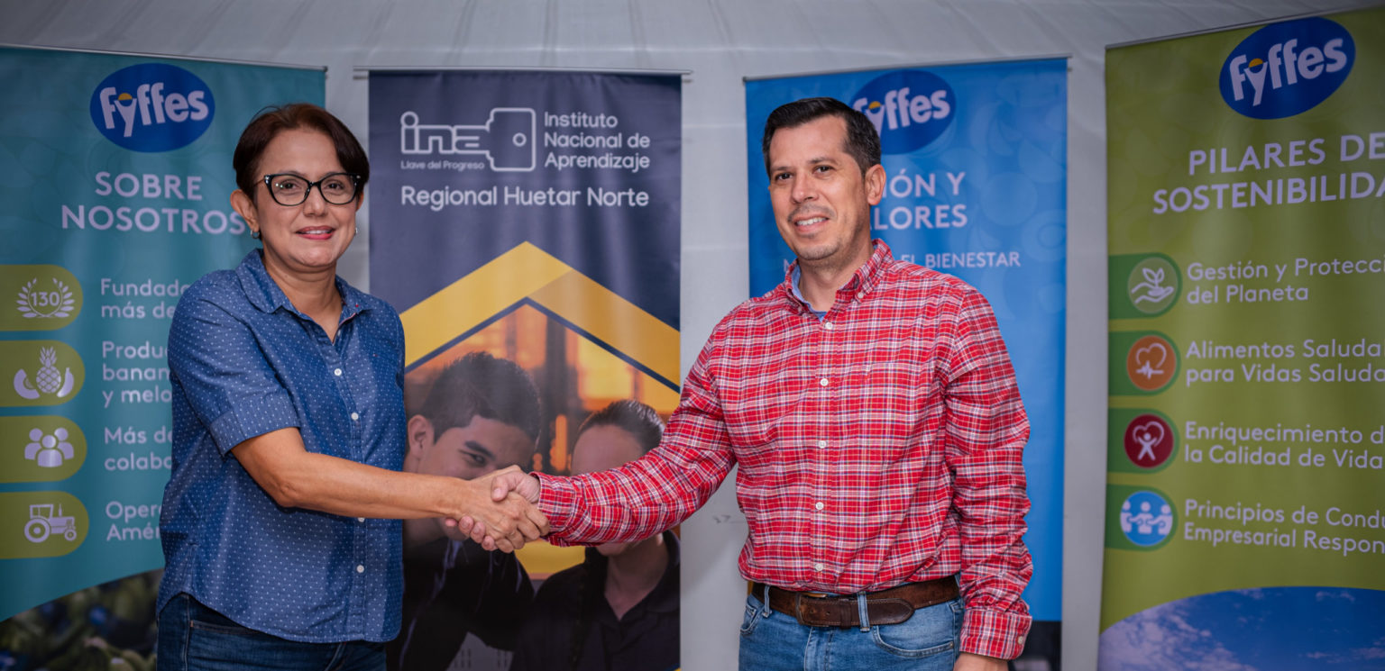 Imagen principal del artículo: INA y empresa Fyffes se unen para capacitar a estudiantes en sector agroindustrial