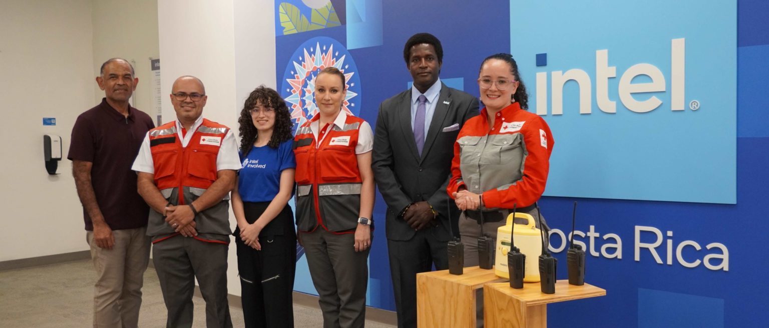 Imagen principal del artículo: Intel realiza donación a la Benemérita Cruz Roja Costarricense